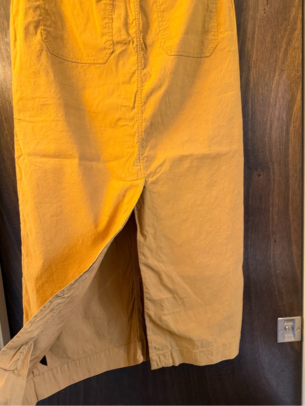 Maeve Anthropologie Colette Tan Maxi Straight Skirt, Size Medium - Picture 9 of 12